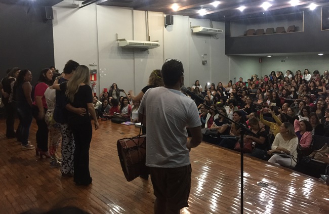 Ao todo, serão 1.180 formadores locais e 822 coordenadores locais que estarão presentes durante todo o processo do terceiro módulo do PNAIC. Foto: Franciele Xavier (ACS/SEEMG)